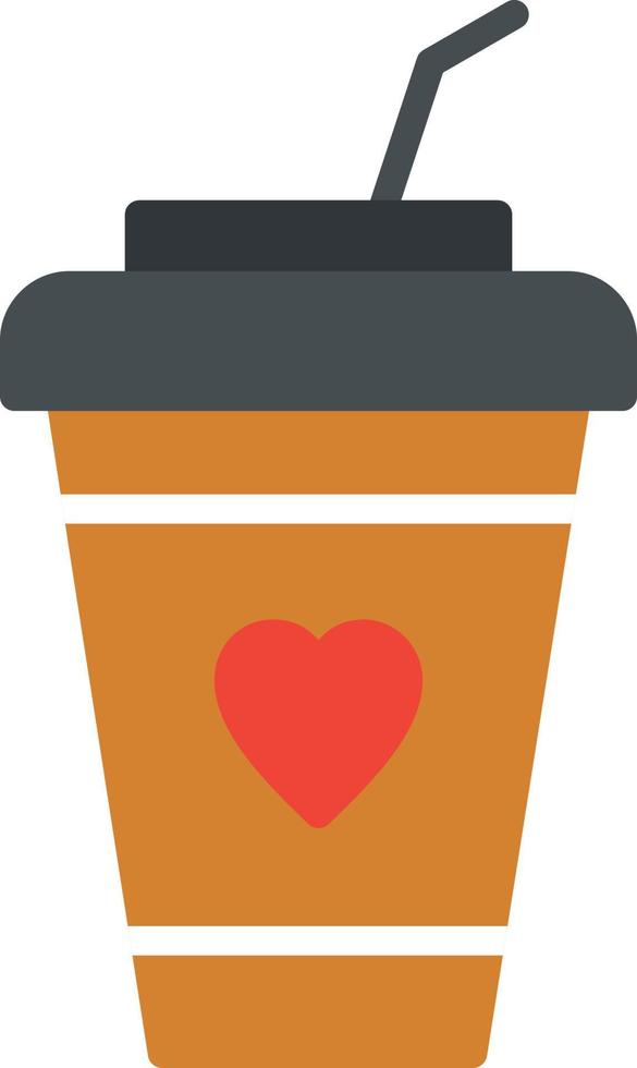 Cup Flat Flat Icon vector