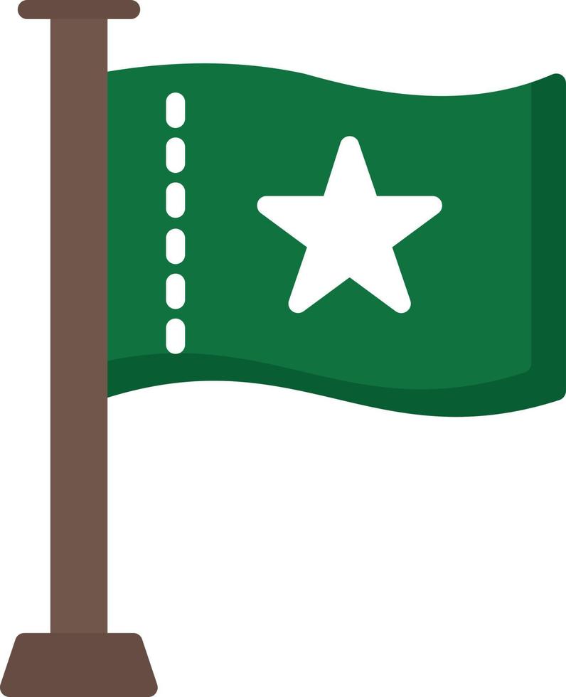 Flag Flat Icon vector