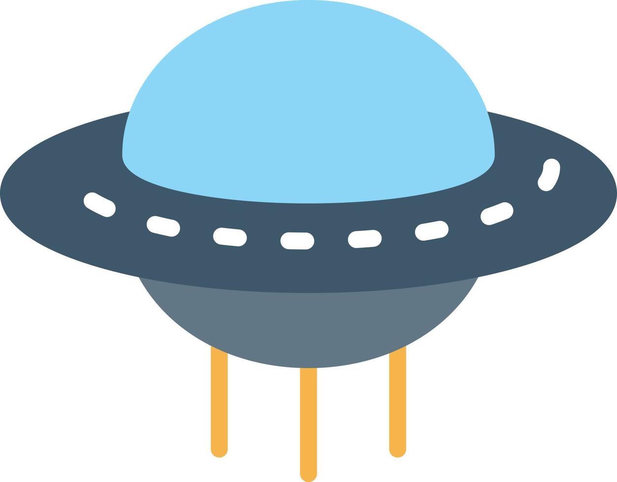 Ufo Flat Icon vector