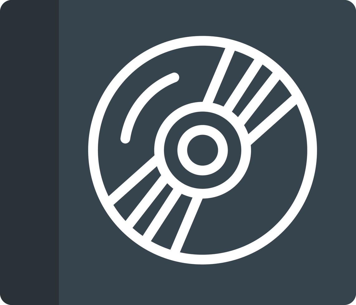 Compact Disc Flat Icon vector