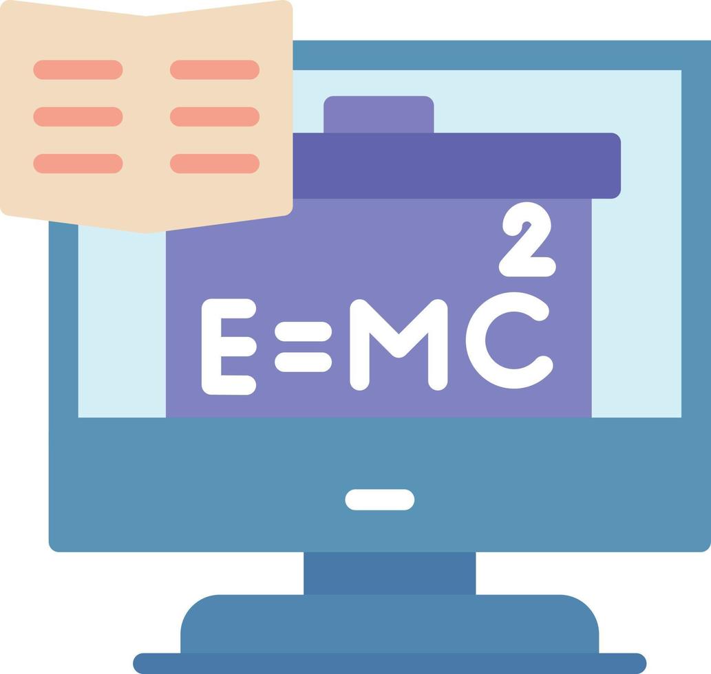 Physics Flat Icon vector
