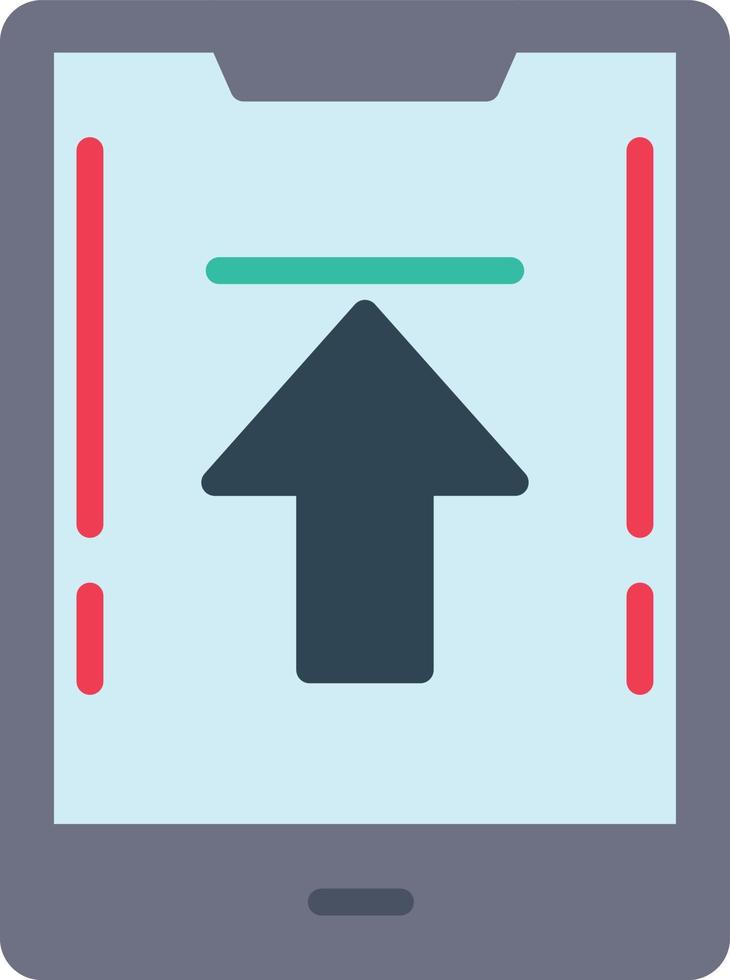 Upload Flat Icon vector