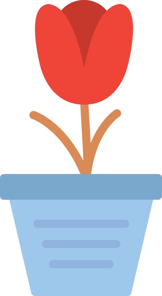 Flower Flat Flat Icon vector
