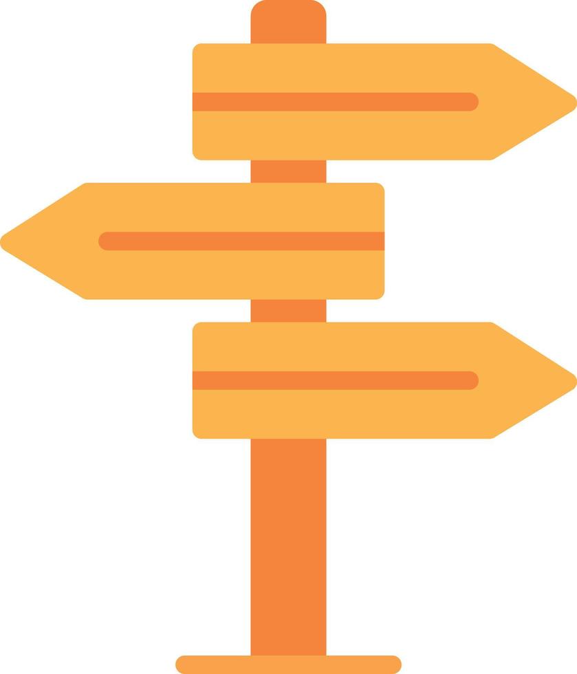 Ambiguity Flat Icon vector