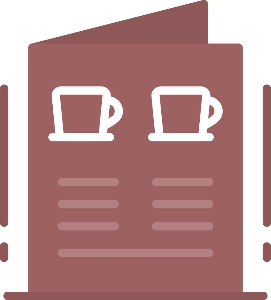 Menu Flat Icon vector