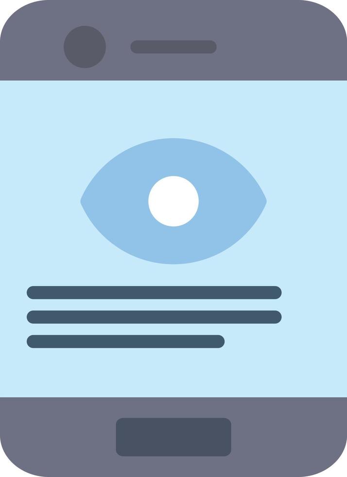 Spyware Flat Icon vector