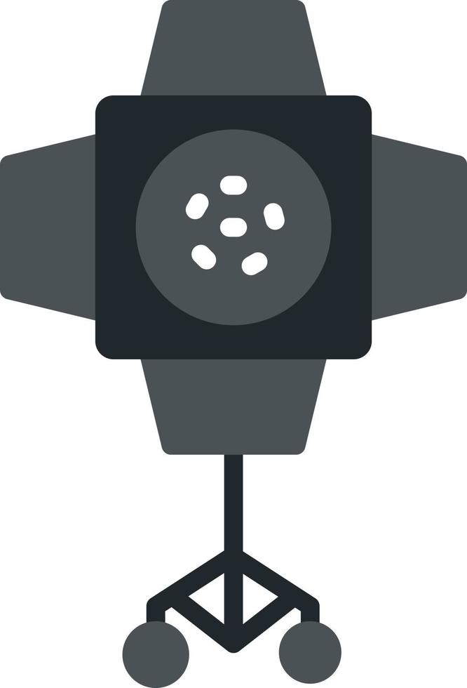 Reflector Flat Icon vector