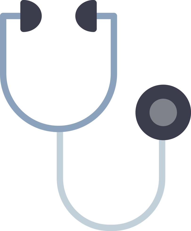 Stethoscope Flat Icon vector