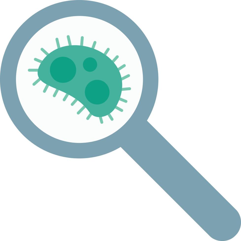 Bacteria Flat Icon vector