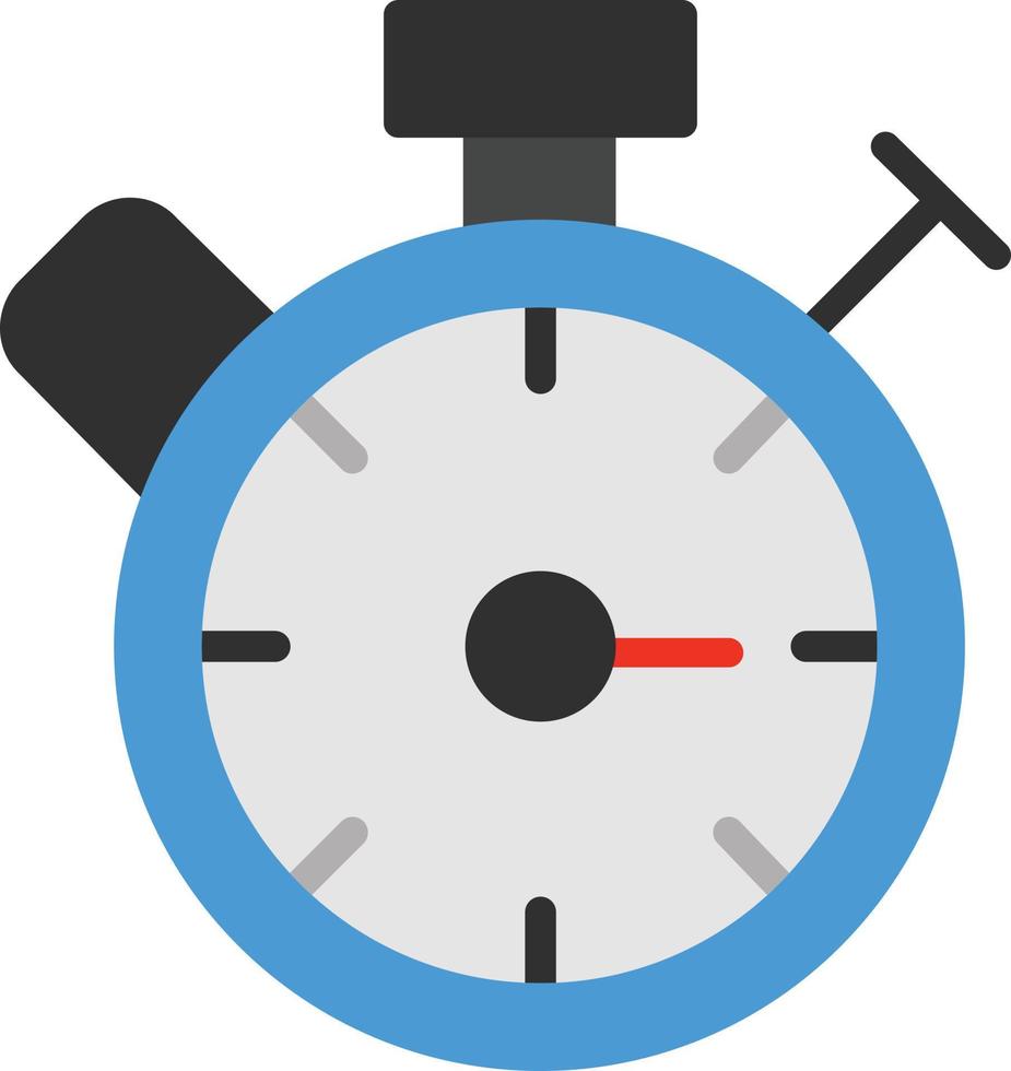 Stopwatch Flat Icon vector