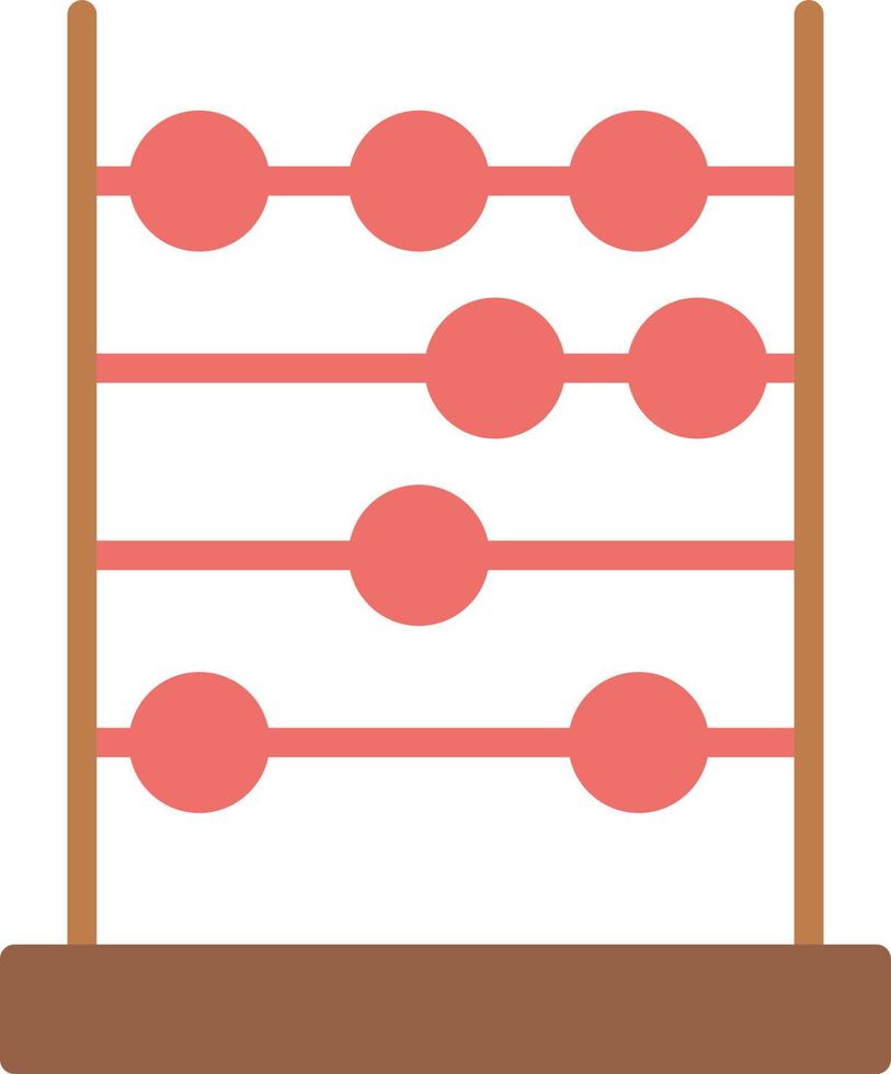 Abacus Flat Icon vector