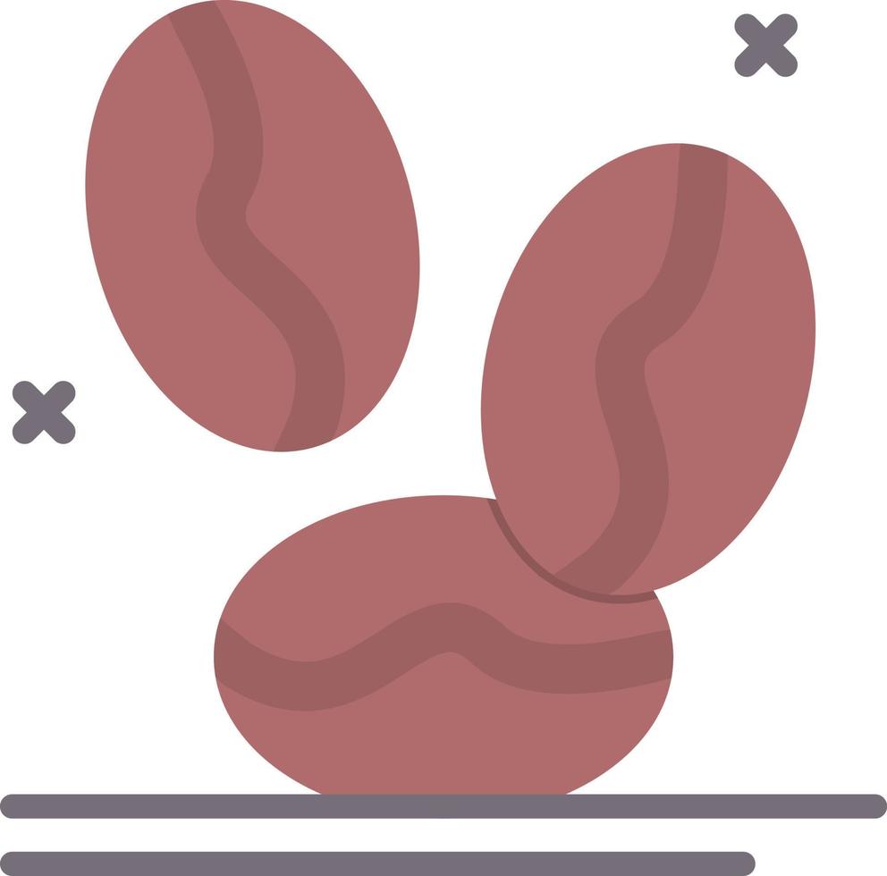 Beans Flat Icon vector