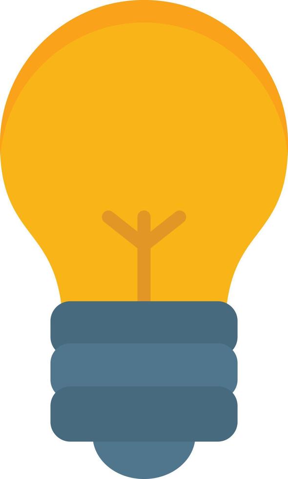 Bulb Flat Icon vector