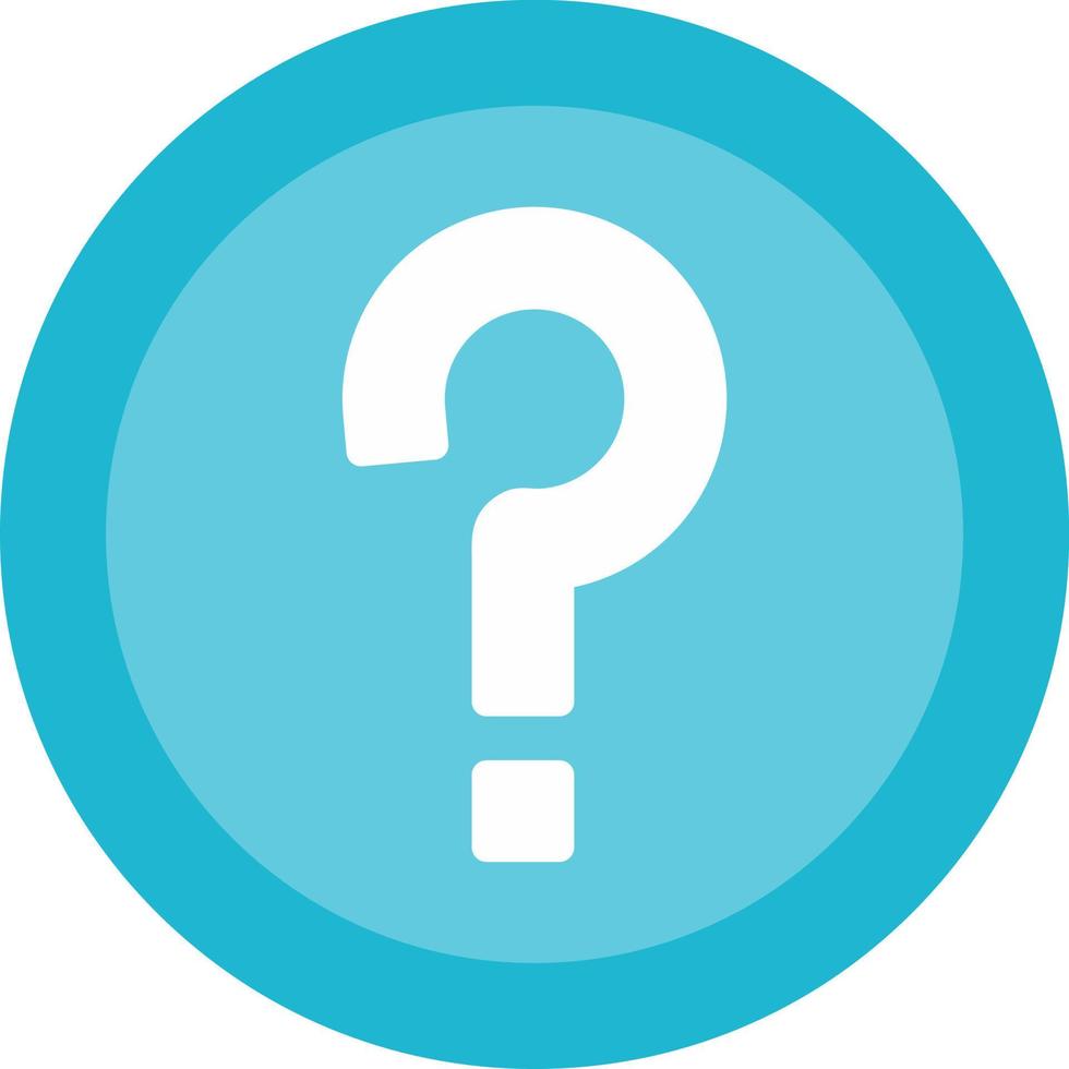 Help Flat Icon vector