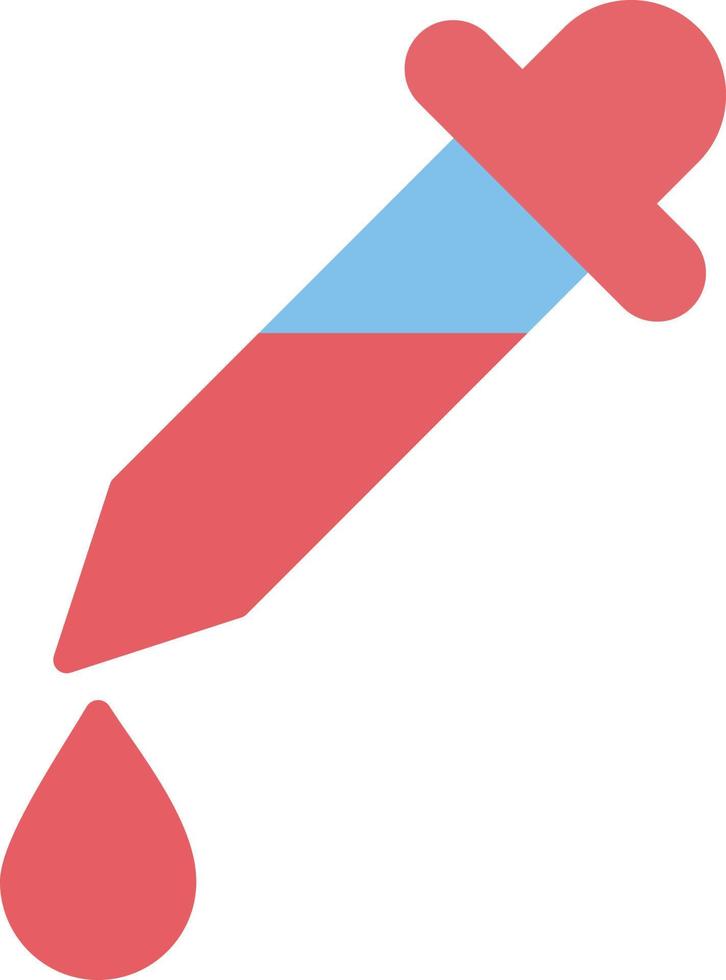 Dropper Flat Icon vector