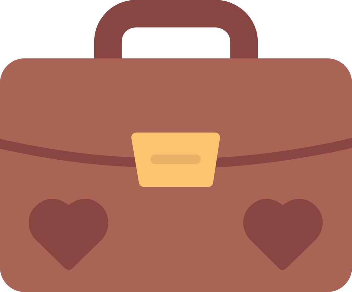 Briefcase Flat Icon vector