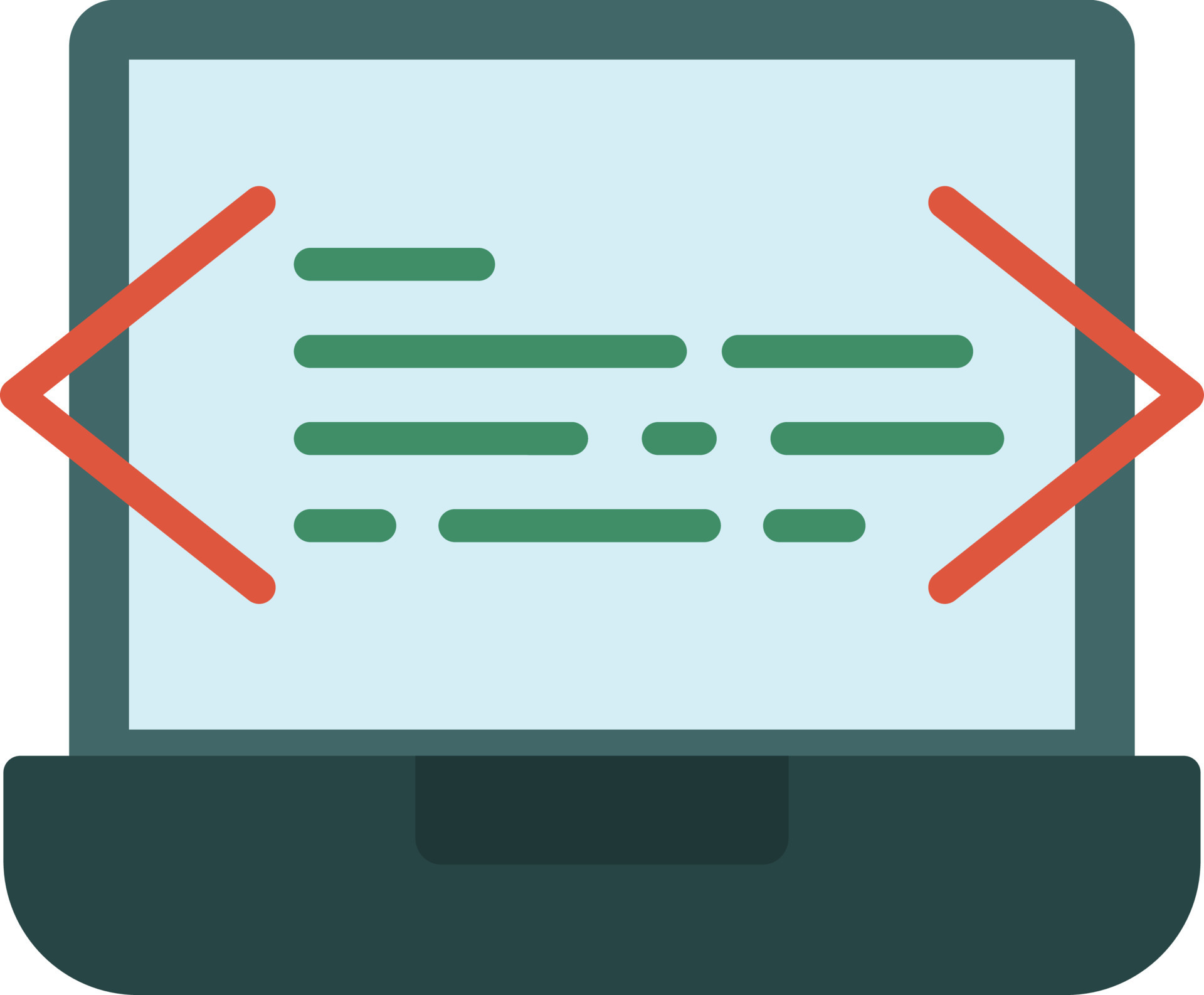 Programming Flat Icon 13950132 Vector Art at Vecteezy