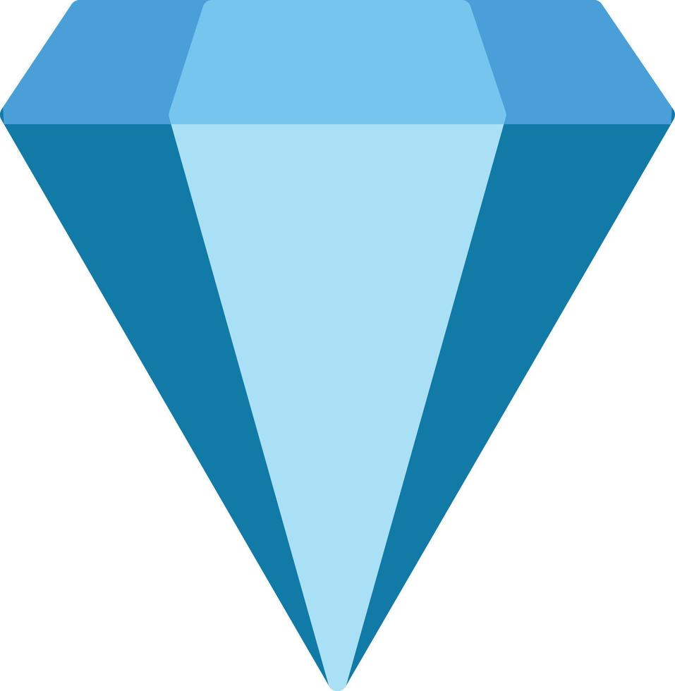 Diamond Flat Icon vector