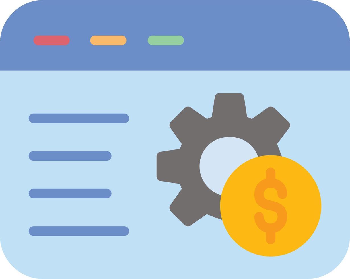 Optimization Flat Icon vector