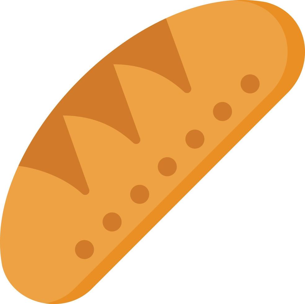 Bread Flat Icon vector