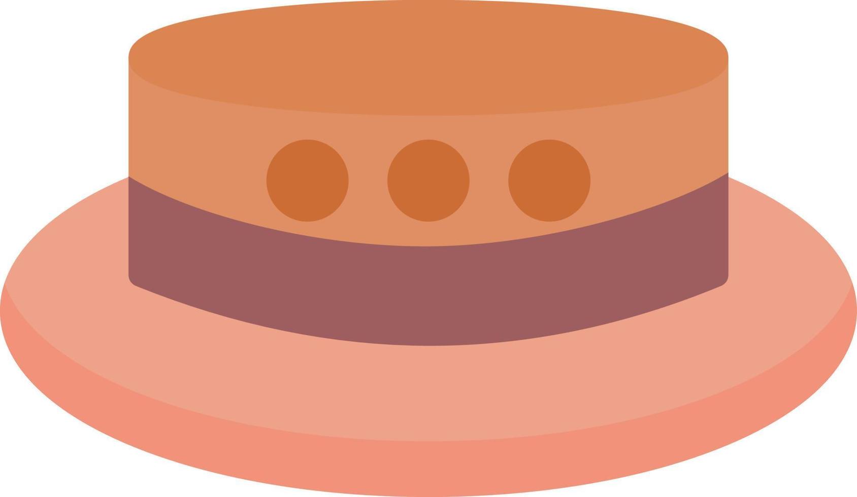 Hat Flat Icon vector