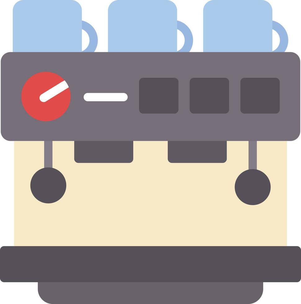 Espresso Machine Flat Icon 13950283 Vector Art at Vecteezy