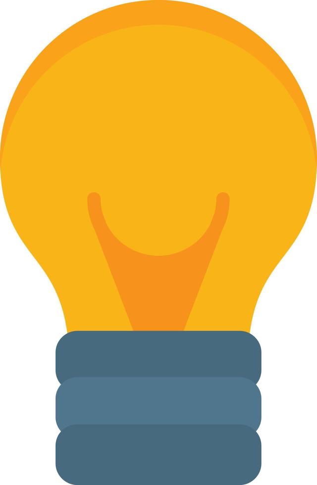 Bulb Flat Icon vector
