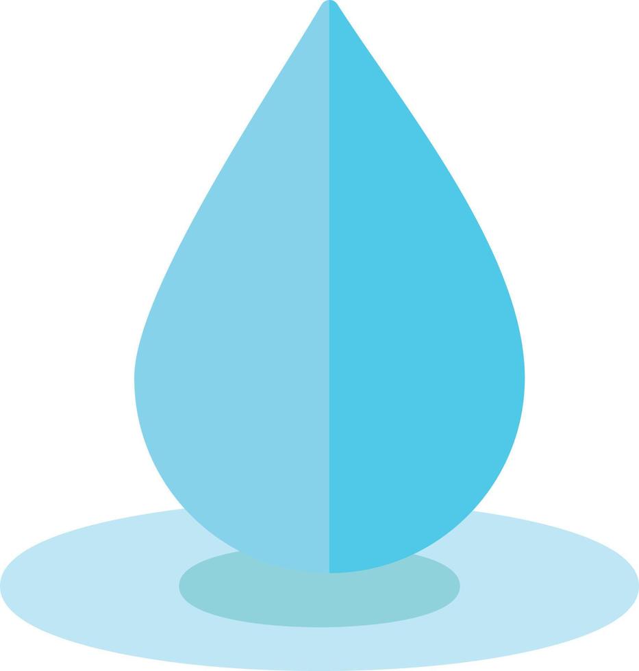 Liquid Flat Icon vector