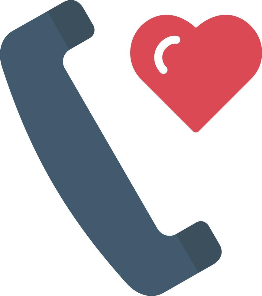 Phone Call Flat Icon vector