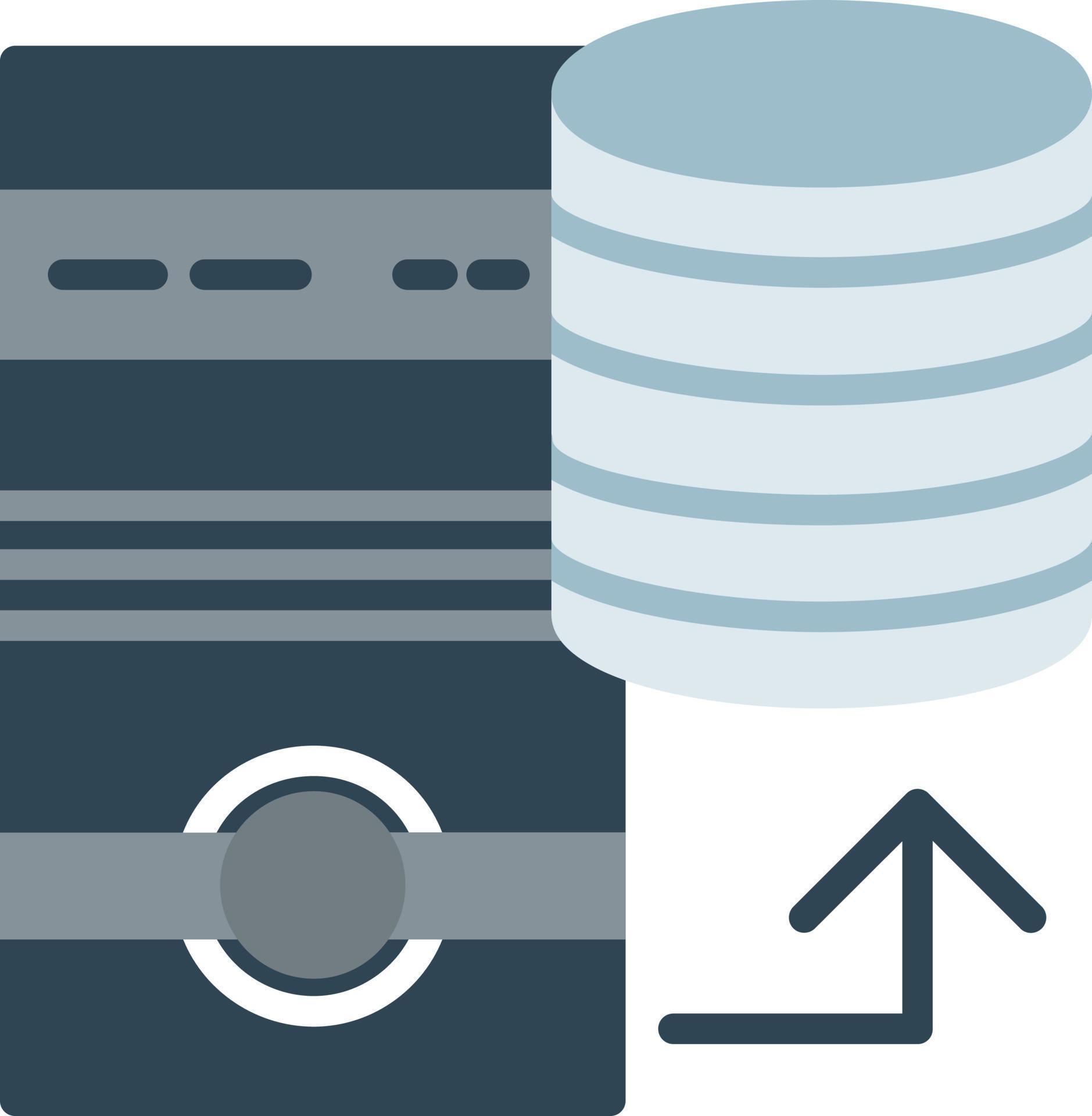 Dataset Flat Icon 13950468 Vector Art at Vecteezy