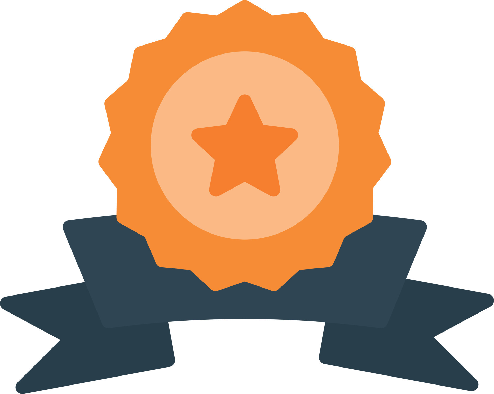 Quality Badge Flat Icon 13950535 Vector Art at Vecteezy
