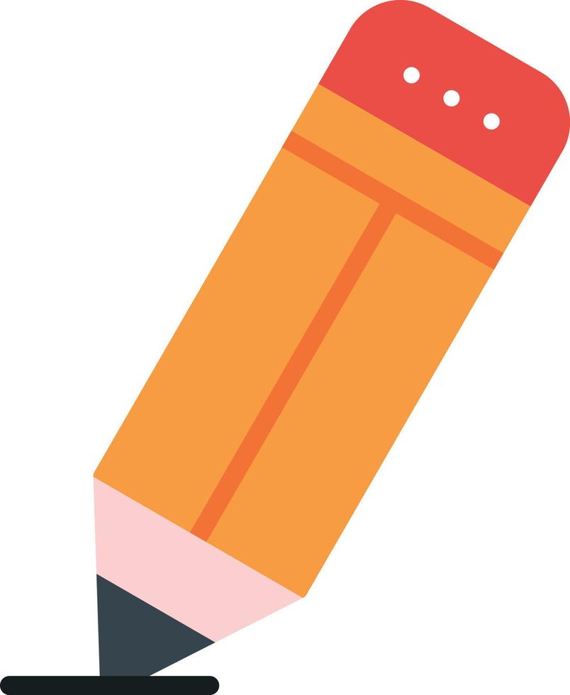 Pencil Flat Icon vector