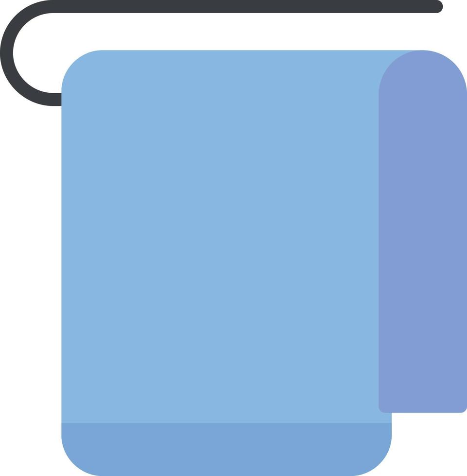 Towel Flat Icon vector