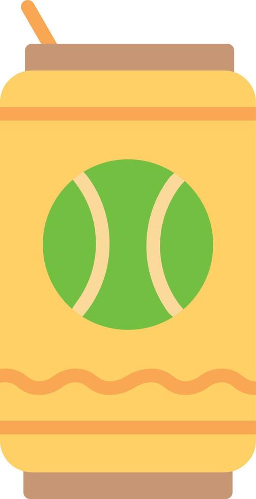 Soda Can Flat Icon vector