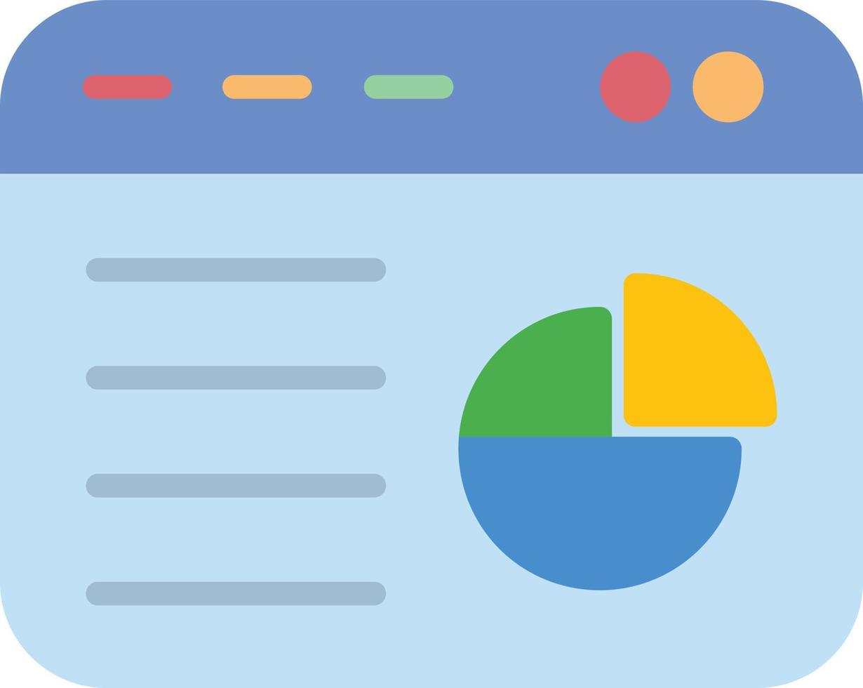 Dashboard Flat Icon vector