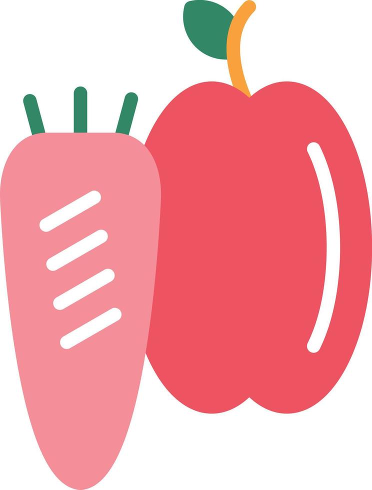 Healthy Food Flat Icon vector