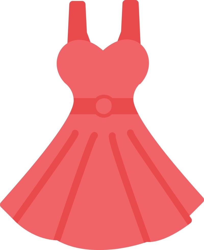 icono plano de modelado de moda vector