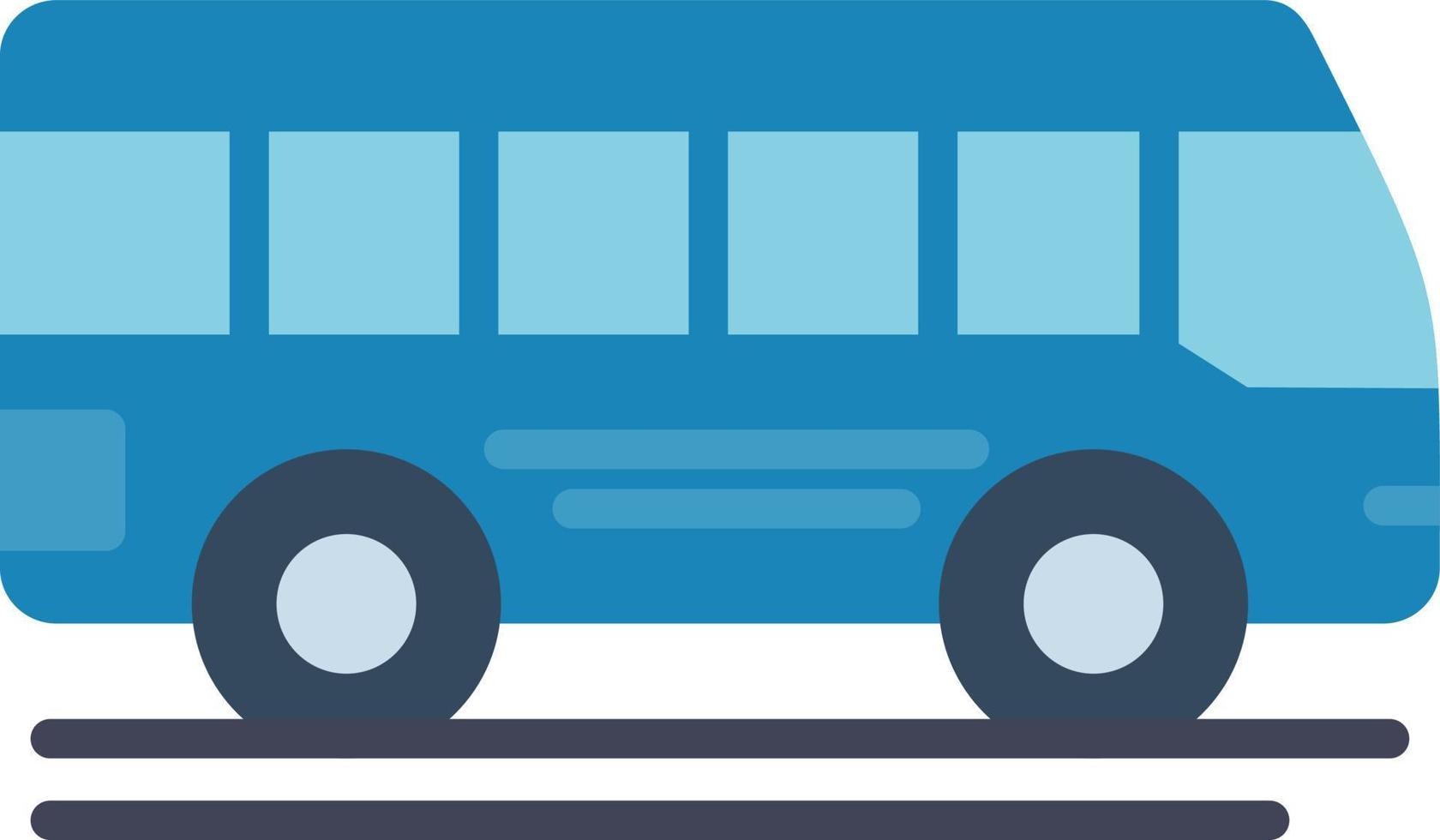 Bus Flat Icon vector