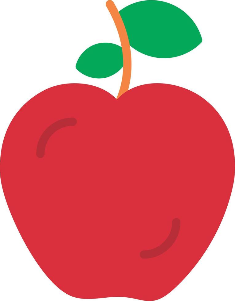 Apple Flat Icon vector