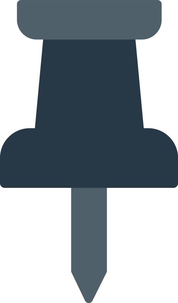 Pin Flat Icon vector