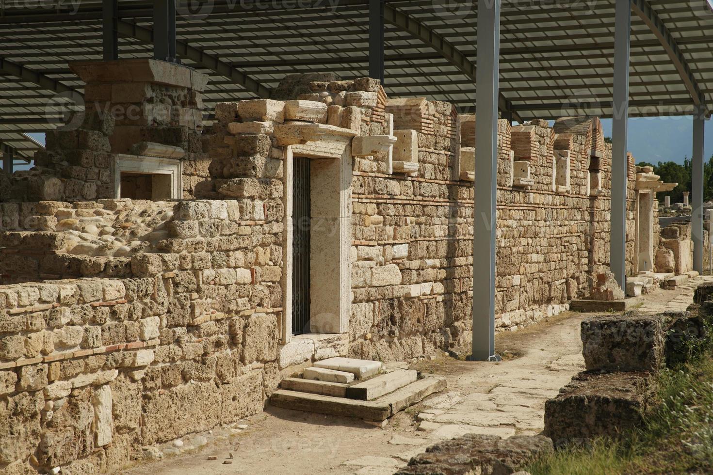 Church of Laodicea on the Lycus Ancient City in Denizli, Turkiye photo