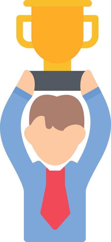Winner Flat Icon vector
