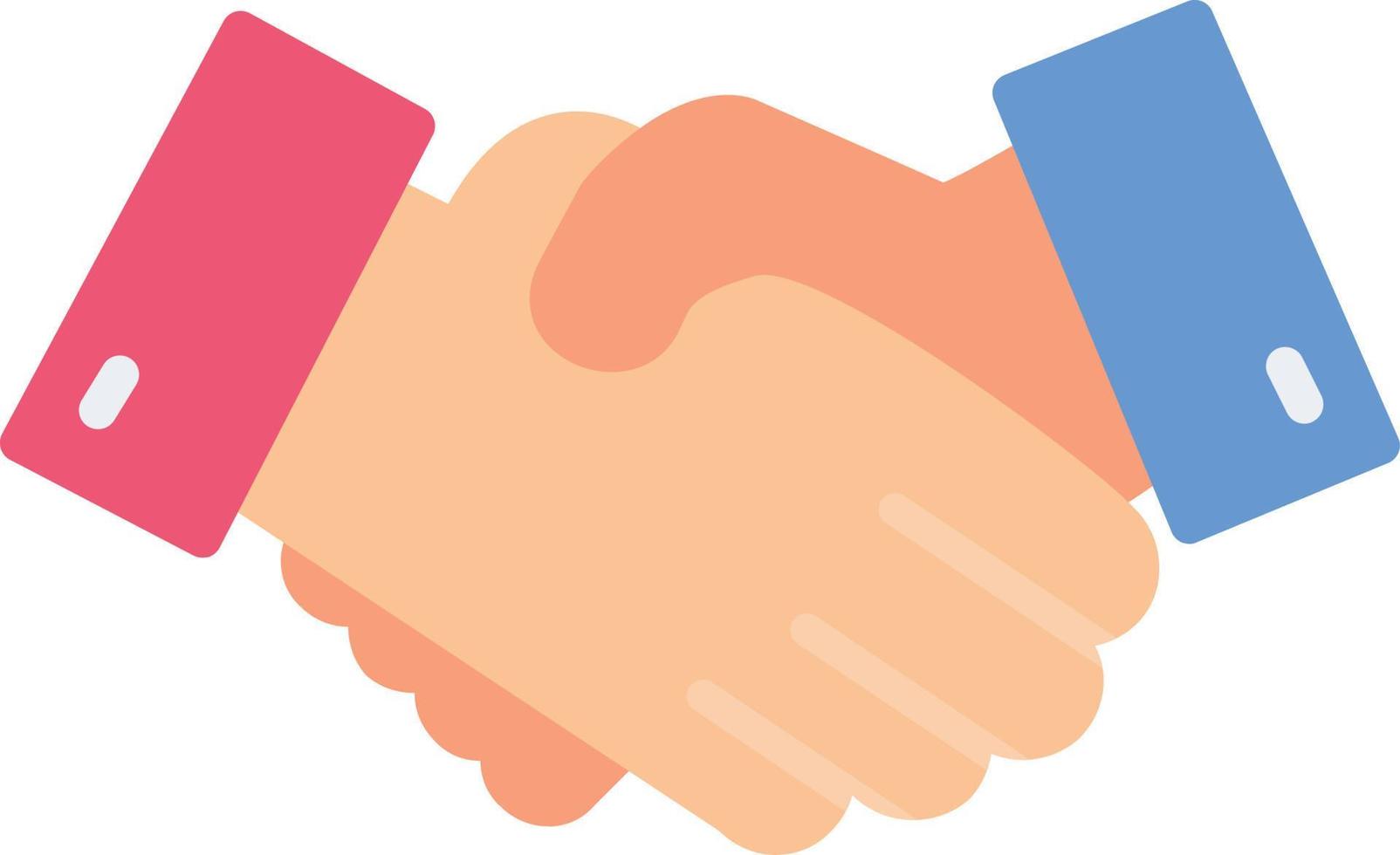 Handshake Flat Icon vector