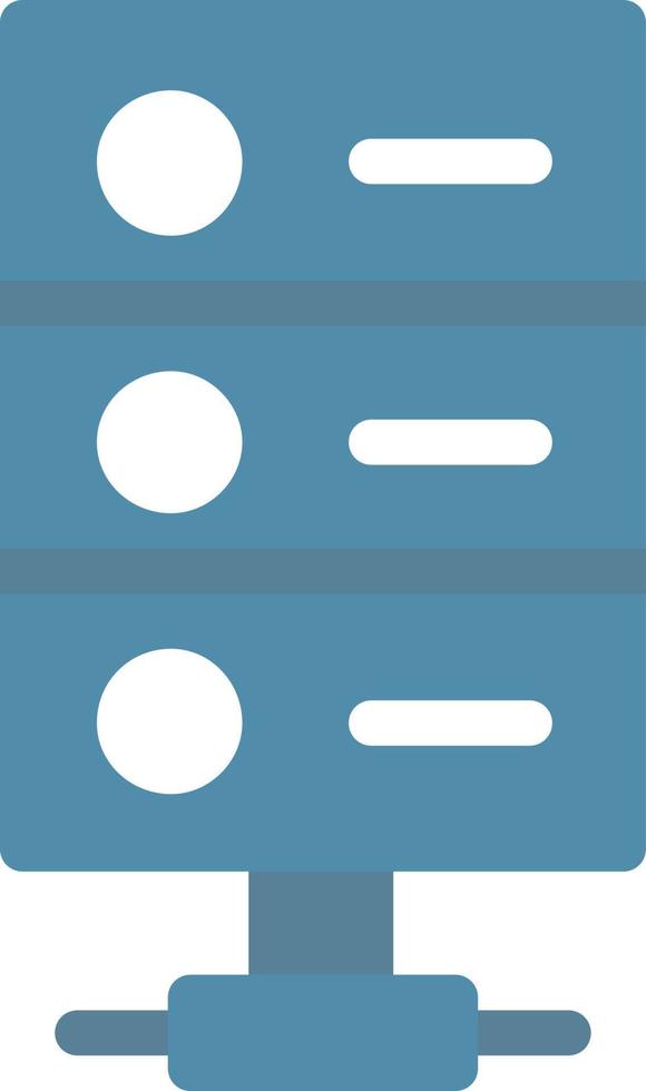 Server Flat Icon vector