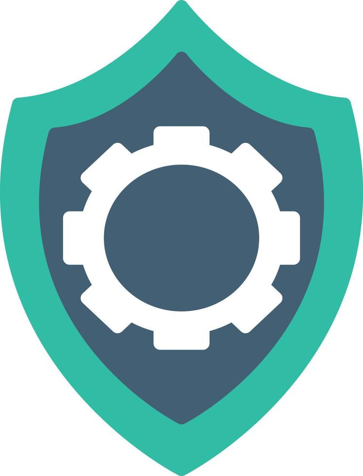 Data Protection Flat Icon vector