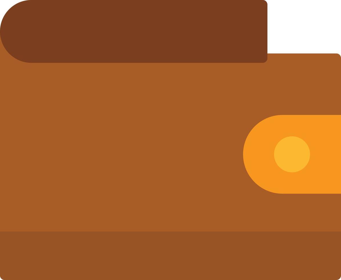 Wallet Flat Icon vector