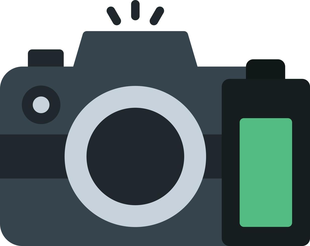 Battery Flat Icon vector