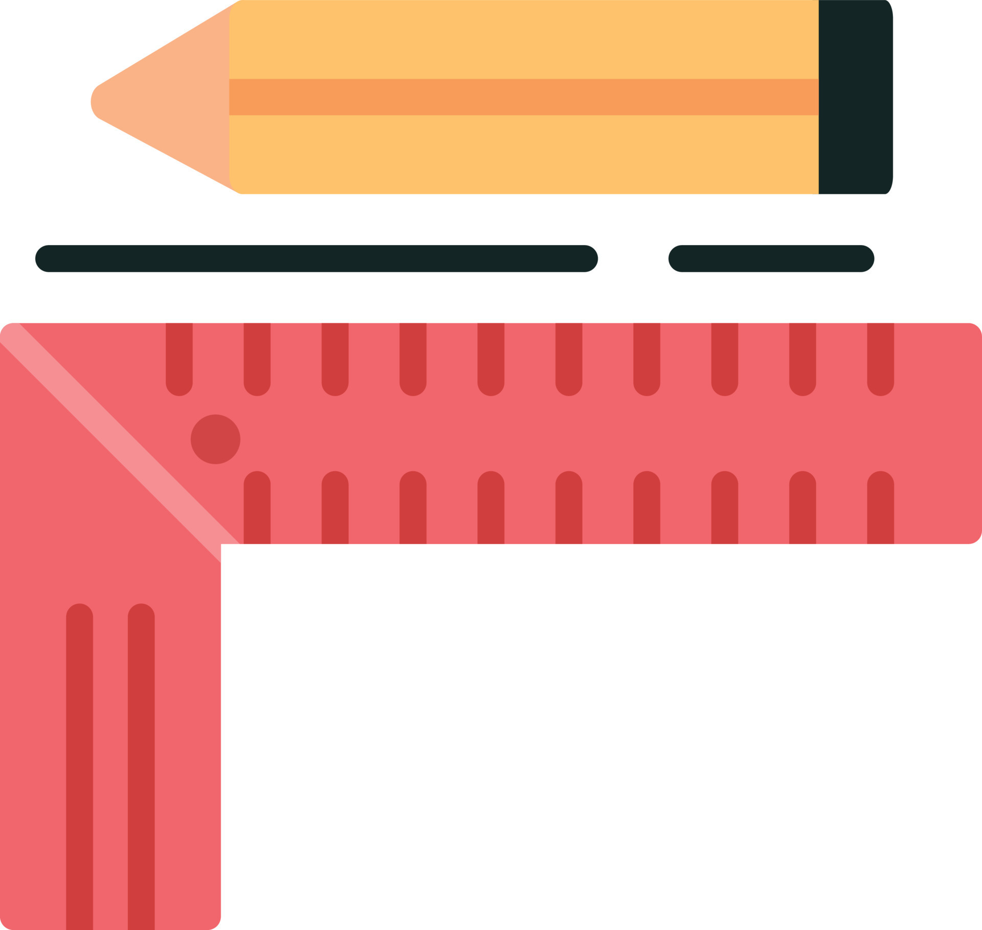Angle Ruler Flat Icon 13951131 Vector Art At Vecteezy right-angle-ruler-for-woodworking-45-90-degree-hole-angle-measuremen
