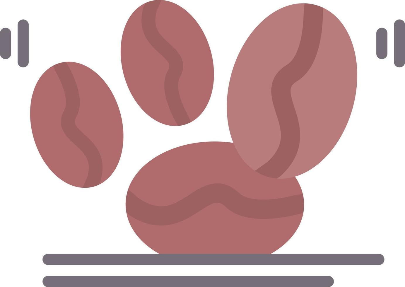 Beans Flat Icon vector