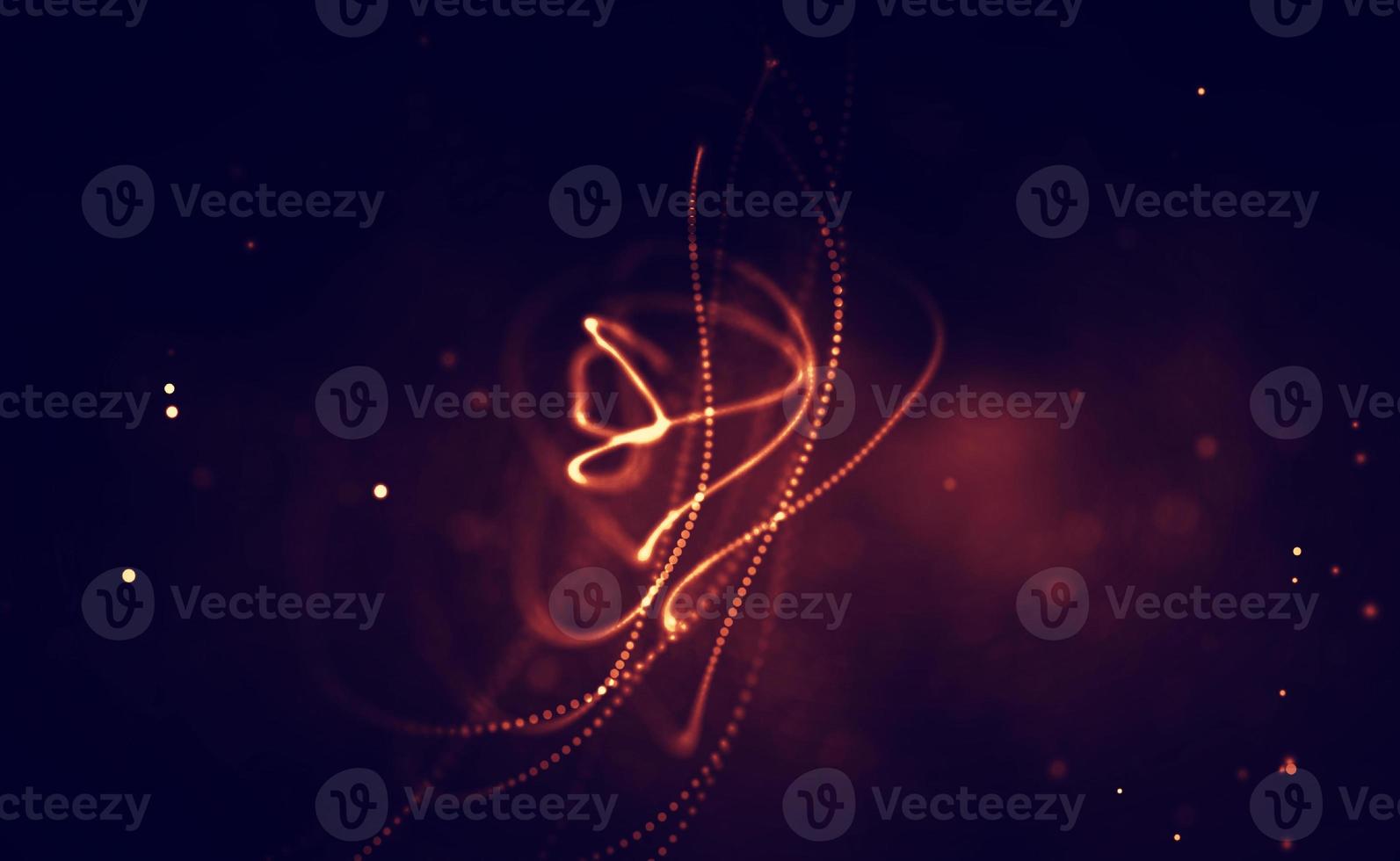 Abstract fire mesh background.Polygonal structure. photo